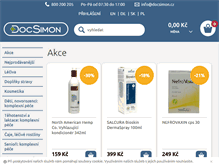 Tablet Screenshot of docsimon.cz